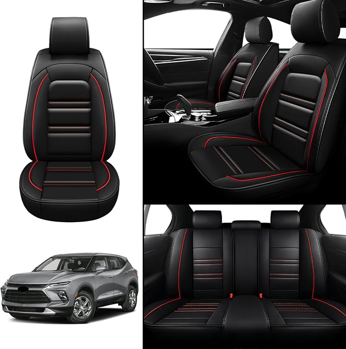 Seat Covers for Chevy Blazer 2019-2025 | 5-Seats Leather Seat Covers - Image 2