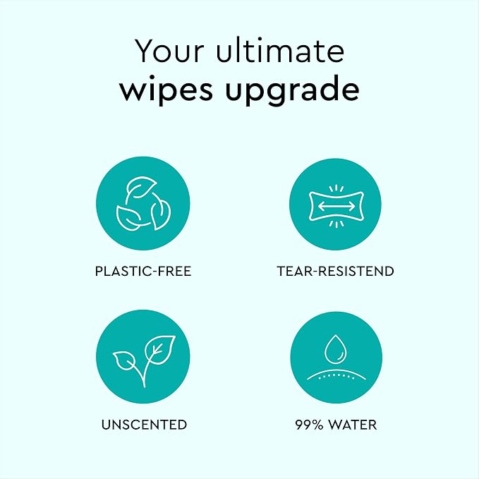 LILLYDOO Baby Wipes with 99% Water – Unscented, Hypoallergenic, Plant-Based - Image 4