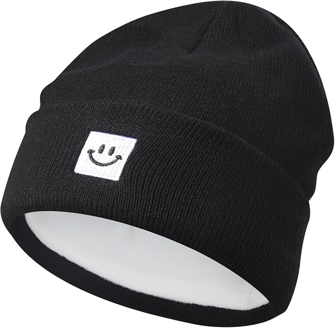 MaxNova 2 Pack Baby Beanie Fleece Lined Knit Toddler Hat - Image 3