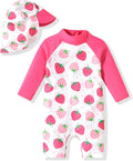 Aalizzwell Baby Girls Long Sleeve One Piece Bathing Suit by Aalizzwell