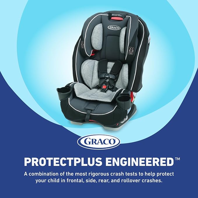 Graco SlimFit 3-in-1 Convertible Car Seat, Ultra-Space-Saving Design, Suitable - Image 7