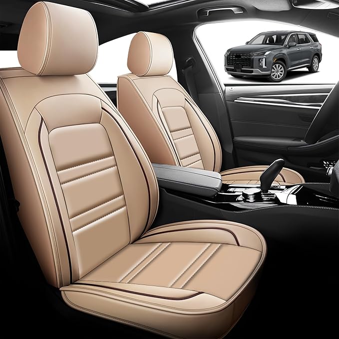 Seat Cover for Hyundai Car Palisade 2020-2025 | Car Seat Covers Front Seats - Image 2