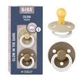 BIBS Pacifiers Colour Collection | Natural Rubber Baby Pacifier | Set of 2 by BIBS