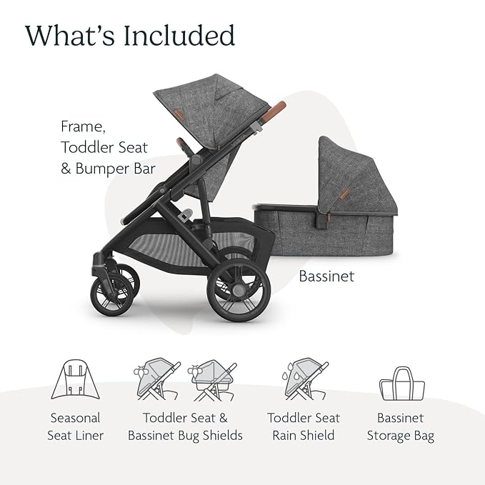 UPPAbaby Vista V3 Stroller + Bassinet V3 - Image 2
