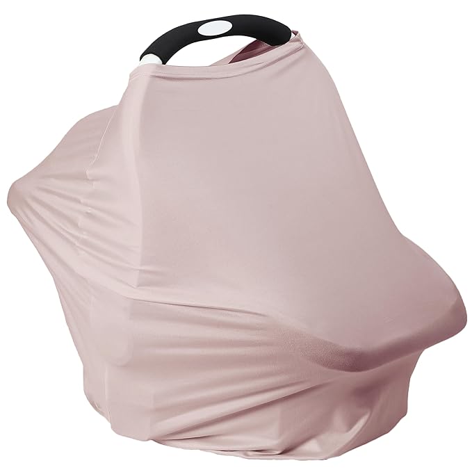 Breathable Car Seat Cover for Babies – Multi-Purpose Soft Rayon Nursing Cover by Meetjoy