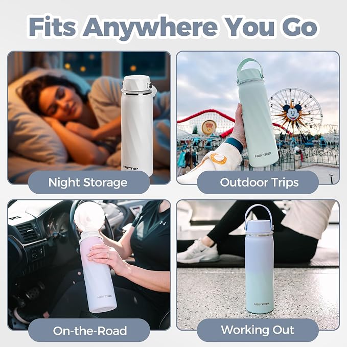 HEYTRIP Vacuum Insulated Breastmilk Cooler Bottle, 20oz Stainless Steel - Image 7