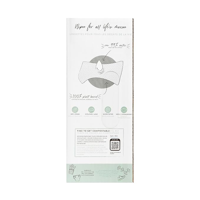 The Honest Company Clean Conscious Multi-Use Wipes Hypoallergenic and Unscented - Image 12