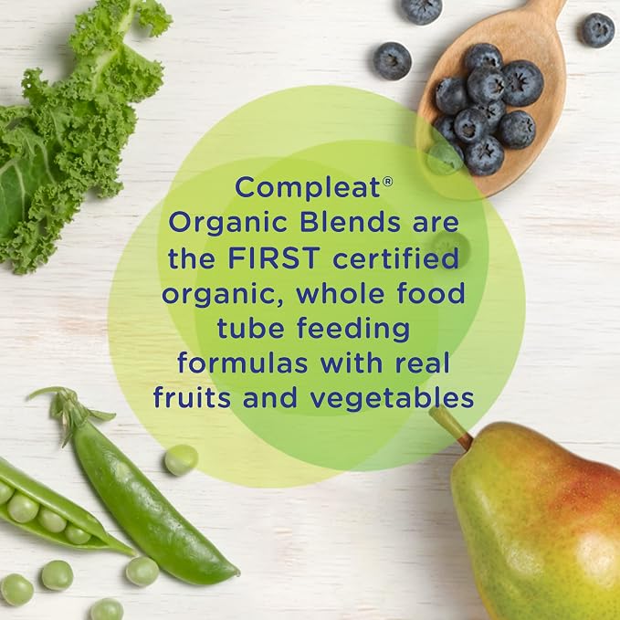 Nestle Compleat Organic Blends Oral Supplement Chicken-Garden 10.1 oz Pouch 24 - Image 3