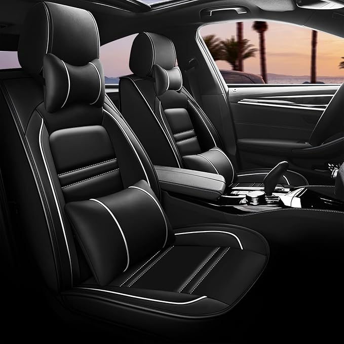Car Seat Covers for Chevy Traverse 2009-2025 | 5-Seats Seat Covers, Waterproof - Image 3