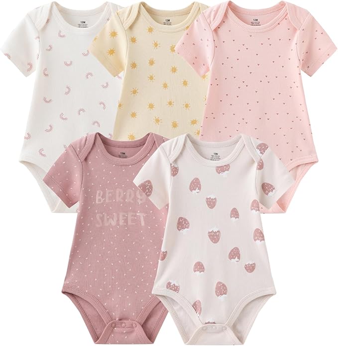 Newborn Layette Gift Set 27-Piece Baby Girl Clothes Bodysuits, Pants Essentials - Image 3