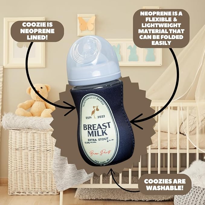 Irish Beer Themed Coozies for Baby Bottles - Image 5