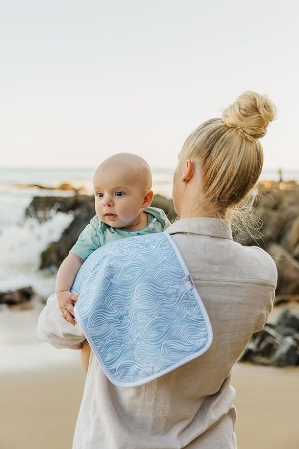 Copper Pearl Premium Baby Burp Cloths - Image 4