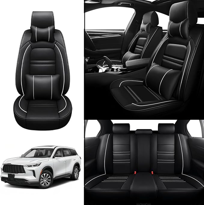 Car Seat Covers for Infiniti qx60 2014-2025 | 5-Seats Seat Covers, Waterproof - Image 2