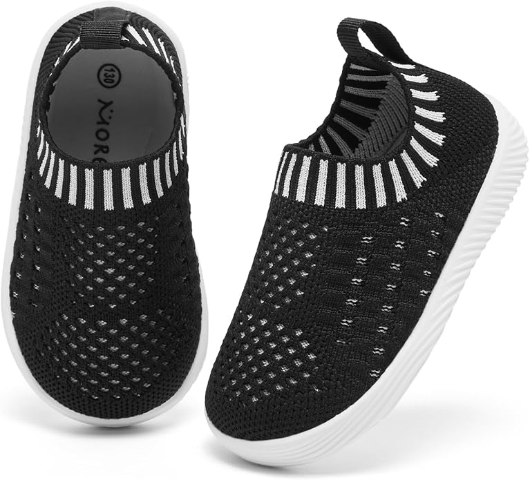 MORENDL Baby Toddler Walking Socks Non-Slip Breathable Unisex Casual Sneakers - Image 2