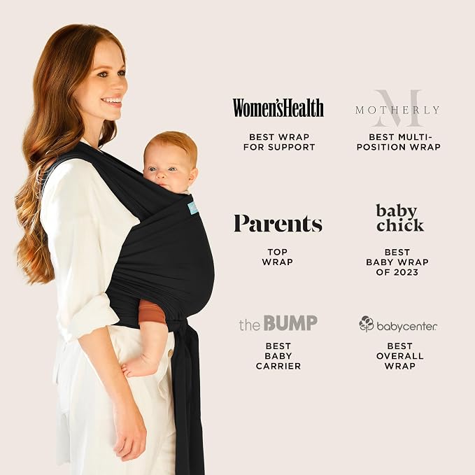 Moby Baby Wrap Carrier Classic for Newborns to Toddlers, Infant Sling Carrier - Image 6