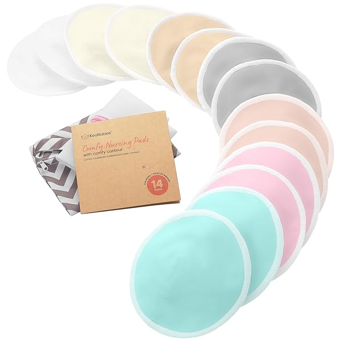 Organic Nursing Pads by KeaBabies