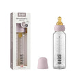 BIBS Baby Glass Bottle. Anti-Colic. Round Natural Rubber Latex Nipple. Supports by BIBS