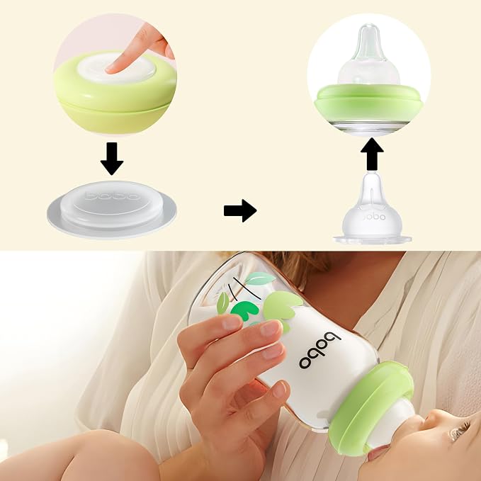 YOHKOH Glass Breast Milk Storage Bottles - Image 3