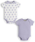 MONICA + ANDY Baby Organic Short Sleeve Jack + Jill Bodysuit by monicaandy