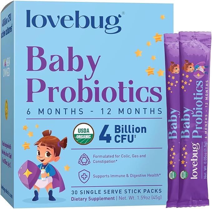 LOVEBUG Probiotics for Babies by LOVEBUG
