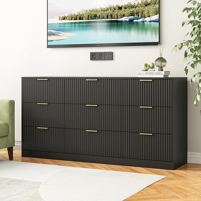 9 Drawer Dresser for Bedroom - Image 3