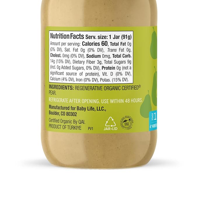 Babylife Organics Stage 1 – Heavy Metal Safe, Organic Baby Food - Image 2