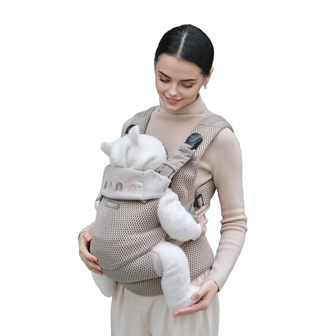 Rainbow Baby Carrier Newborn to Toddler, Breathable Mesh Baby Carrier - Image 2