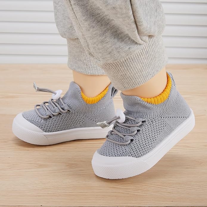 BMCiTYBM Baby Sneakers Girls Boys Lightweight Breathable Mesh First Walkers - Image 2