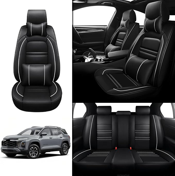 Car Seat Covers for Chevy Equinox 2005-2025 | 5-Seats Seat Covers, Waterproof - Image 2