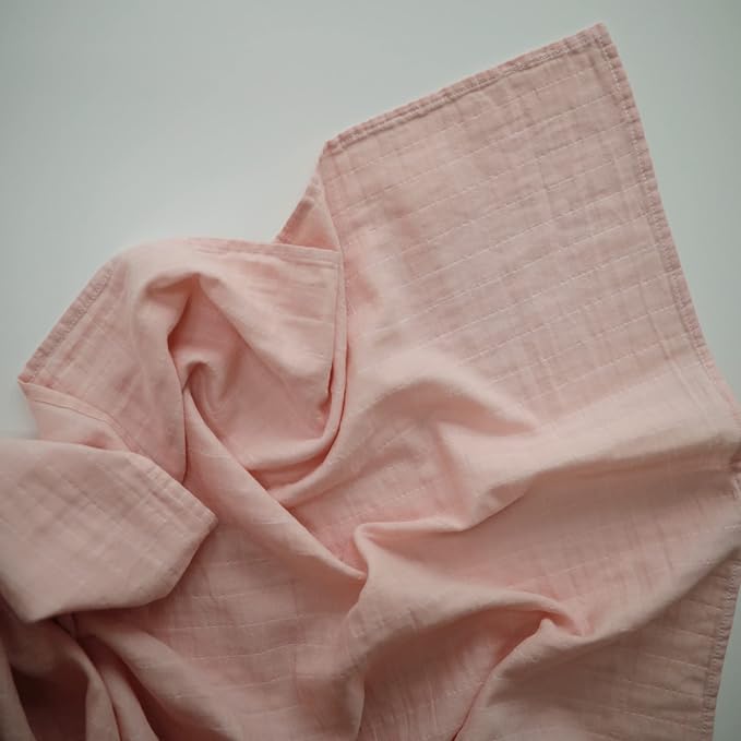 mushie Muslin Baby Swaddle Blanket | 100% Organic Cotton - Image 2