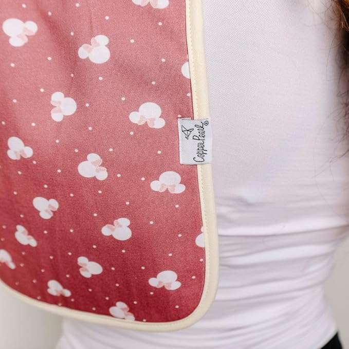 Baby Burp Cloth Large 21''x10'' Size Premium Absorbent Triple Layer 3-Pack Gift - Image 6