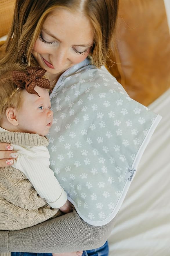 Copper Pearl Premium Baby Burp Cloths - Image 8