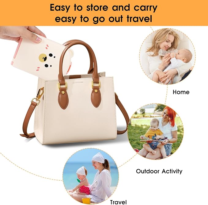 Portable Baby Bottle Brush Set, 7-in-1 Travel Baby Bottle Cleaning Kit - Image 4