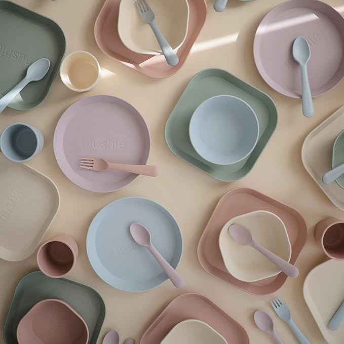 mushie Flatware Fork and Spoon Set - Image 7