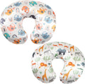 Satin Nursing Pillow Cover Set 2 Pack Ultra Soft Silk Compatible by Unknown