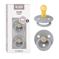 BIBS Pacifiers Colour Collection | Natural Rubber Baby Pacifier | Set of 2 by BIBS