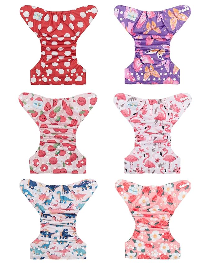 Babygoal Baby Cloth Diaper 6 Pack - Image 2
