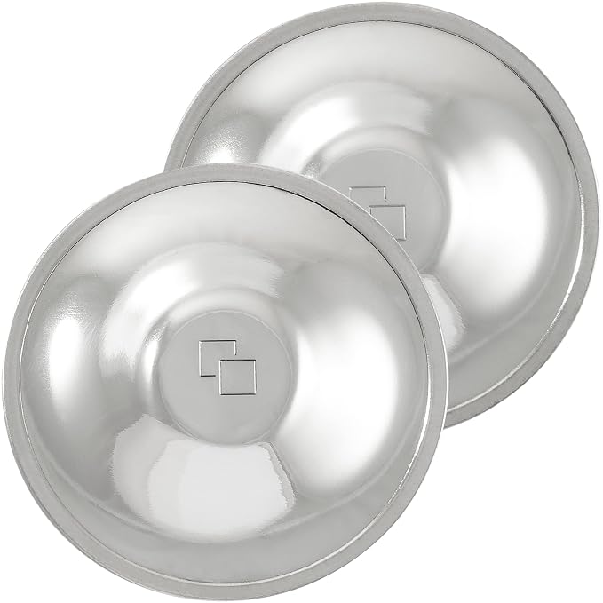 Original Italian Silver Nursing Cups - Image 2