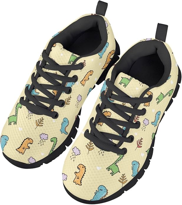 MARSVOVO First Shoes for Walking Boy Girl Athletic Lightweight Flexible Lace-up - Image 3