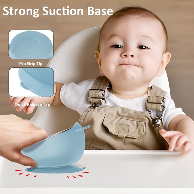 Stainless Steel Baby Bowls - Image 6