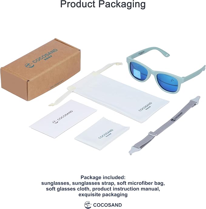 COCOSAND Flexible Baby Sunglasses - Image 2