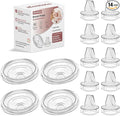 14Pack Breast Pump Parts Compatible by afontoto