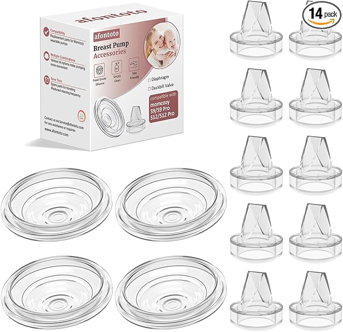 14Pack Breast Pump Parts Compatible by afontoto