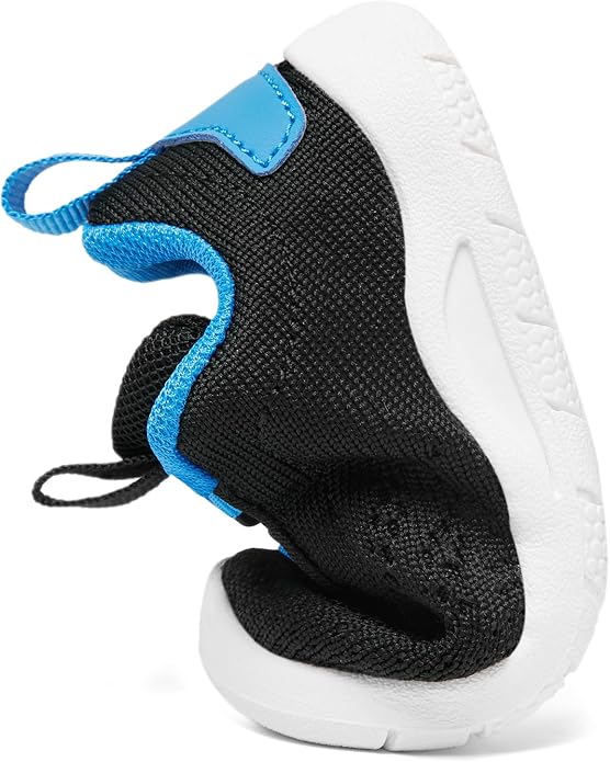 MORENDL Toddler Slip On Sneakers Baby Walking Shoes Non-Slip Breathable Unisex - Image 5