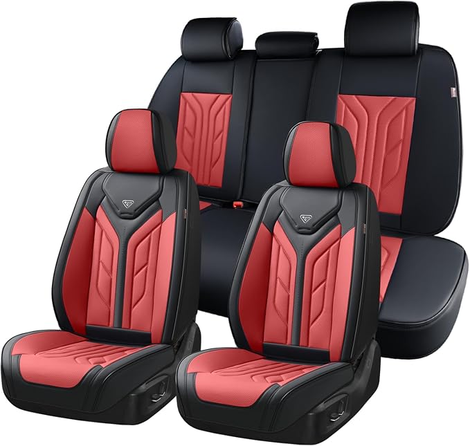 Coverado Car Seat Covers Full Set, Automotive Seat Covers Car Seat Protector by COVERADOAUTO