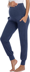 AMPOSH Women's Maternity Pants Stretchy Lounge Workout Pants Casual Loose Comfy by AMPOSH