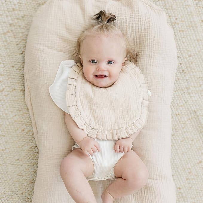 Baby Muslin Bibs Bandana Drool Bibs - Image 4