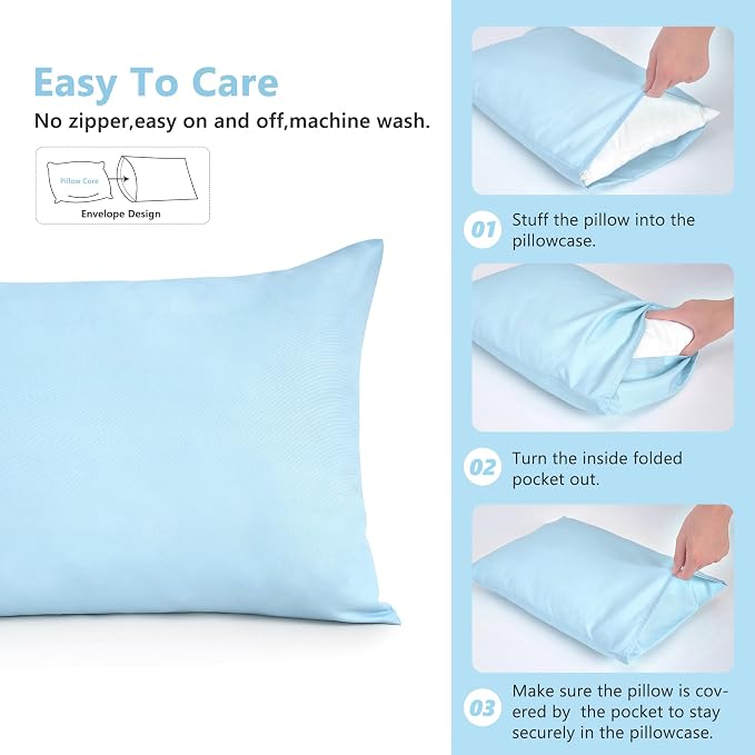 TILLYOU Toddler Pillowcase 2 Pack - Image 5