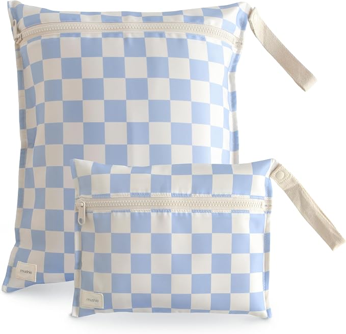 mushie Water Resistant Wet Bags | Large & Small Reusable Storage Bag by mushie