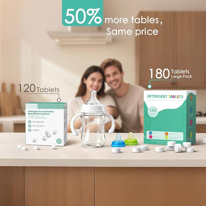Baby Bottle Washer Detergent Tablets - Image 6